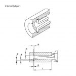 Fowler Deluxe Digital Caliper
