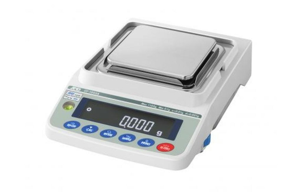 AND GF-6001A Apollo Precision Toploading Balance, External Calibration 6200 g x 0.1 g
