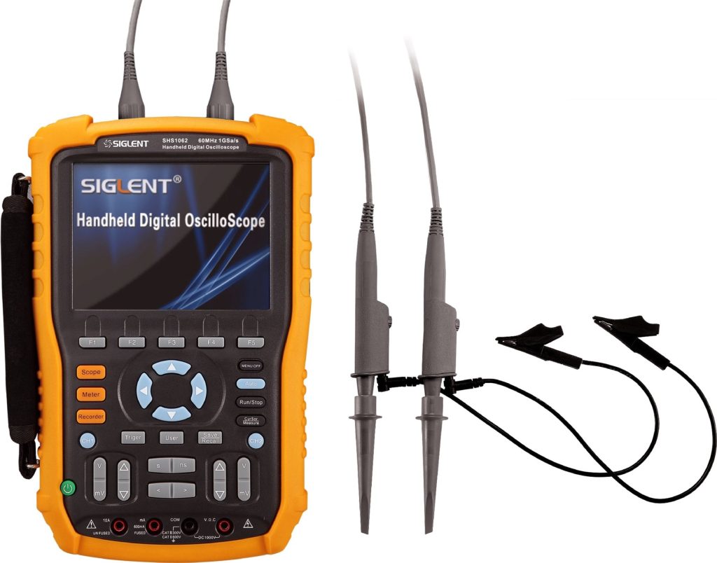 Siglent SHS1102 - 2 Channel / 100 MHz Handheld Oscilloscope