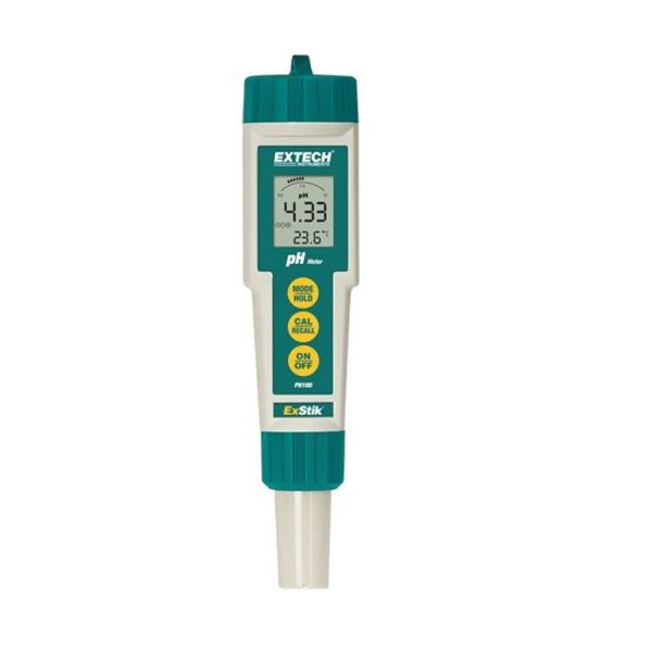Extech PH100 Waterproof ExStik pH Meter