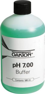 Oakton WD-00654-04 pH Buffer Reference Standard Solution for Calibration, pH 7.00 ± 0.01, 500mL
