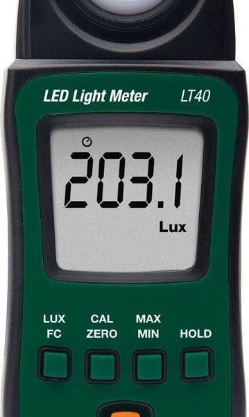 Extech LT40 Light Meters / Illuminance Meters