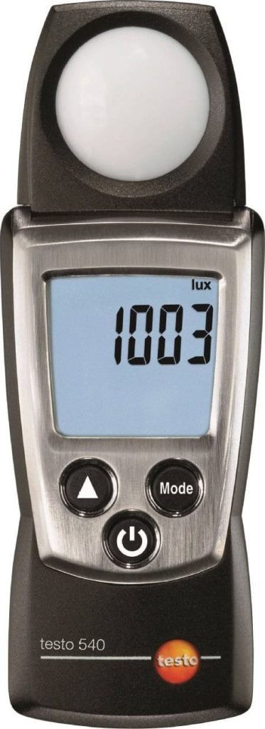 Testo 540 Pocket Sized Light Meter