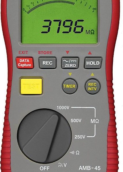 Amprobe AMB-45 Digital Megohmmeter Insulation Resistance Tester