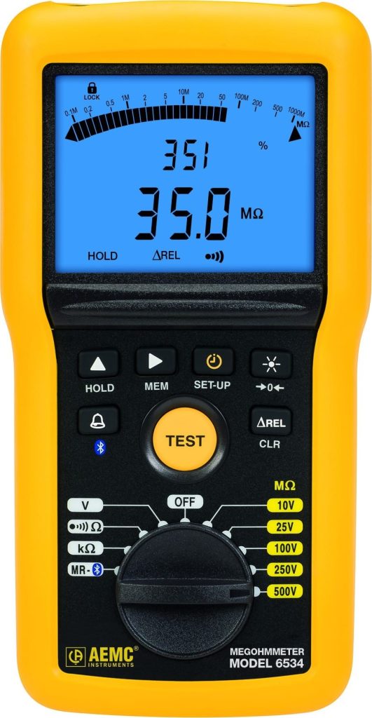 AEMC Megohmmeter Model 6534