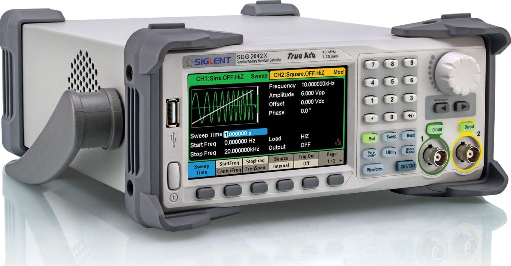 Siglent SDG2042X - Function/Arbitrary Waveform Generator (2 Channels/40MHz/1.2 GSa/s)