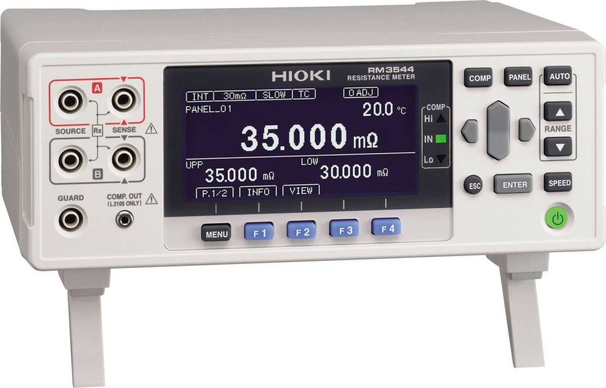 Hioki RM3544 DC Resistance Meter with Temperature Correction