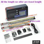 TTL Linear Scales 2Axis (12" & 40") Digital Readout Kit DRO Display Bridgeport Mill