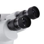 Amscope SM-4B 7X-45X Binocular Stereo Zoom Microscope with Double Arm Boom Stand