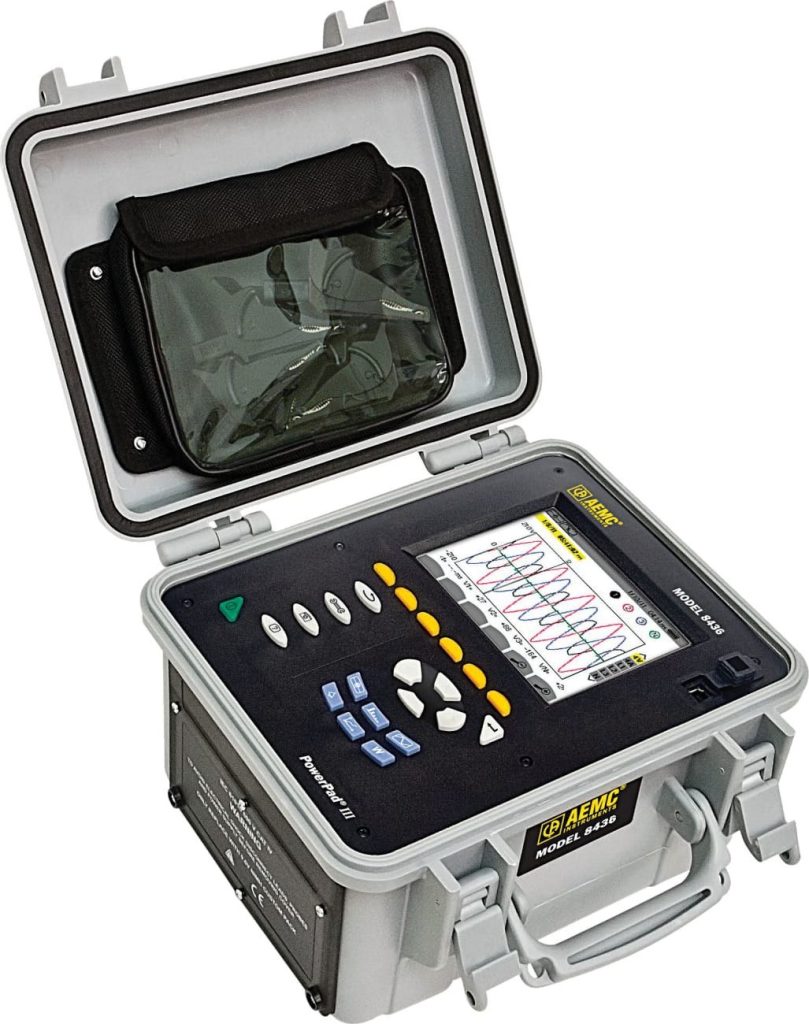 AEMC 8436 - PowerPad Power Quality Analyzer