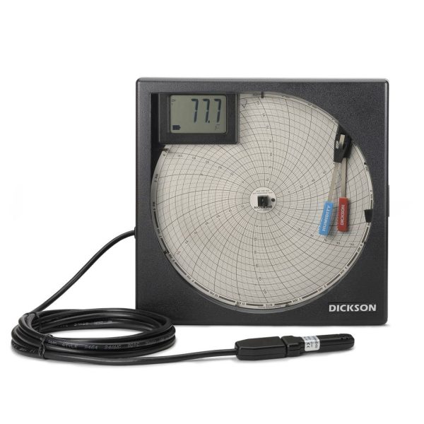 Dickson TH8P3 Temperature & Humidity Chart Recorder 8″