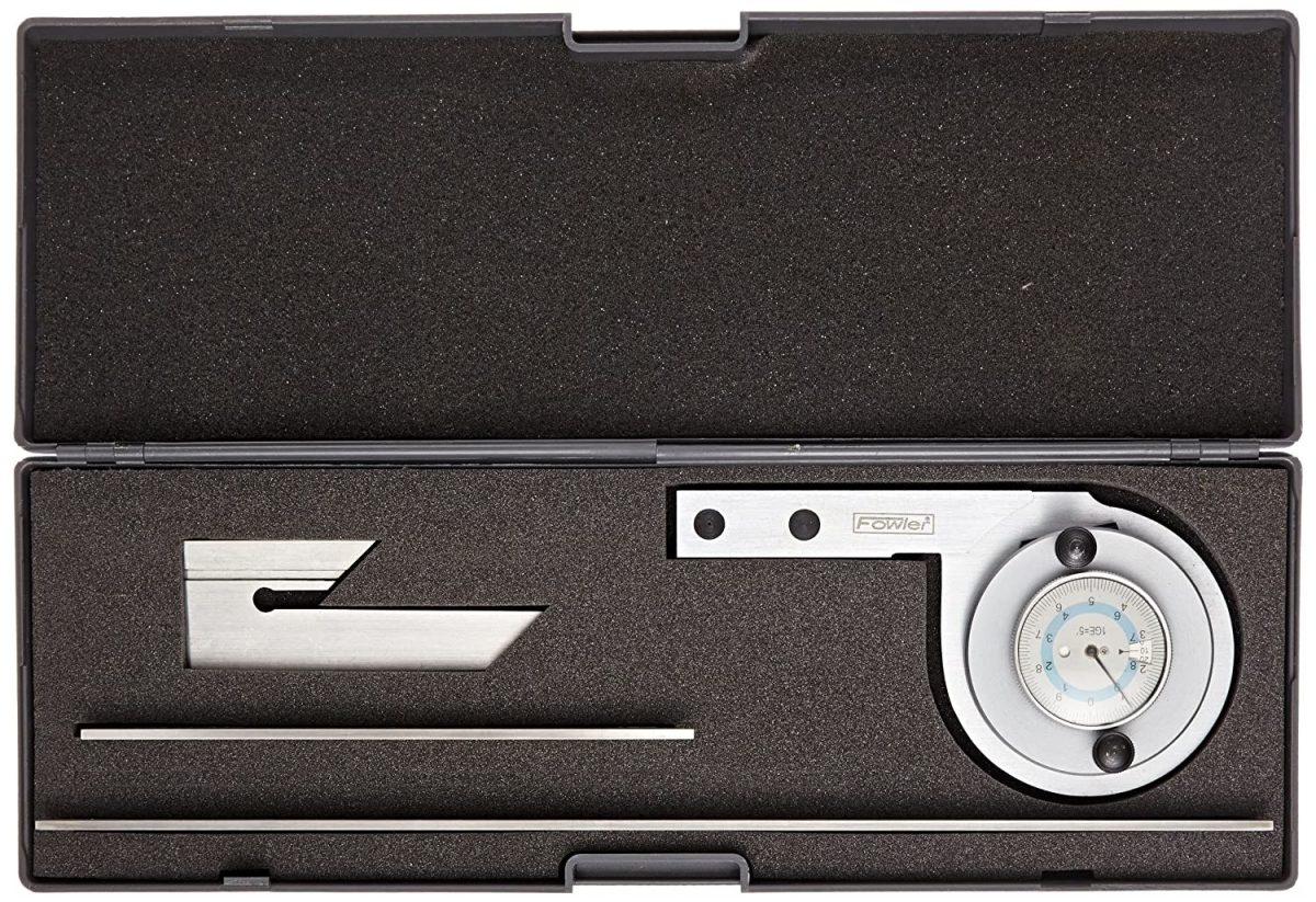 Fowler 52-440-777-0, Economy Universal Dial Protractor with 6" and 12" Blades