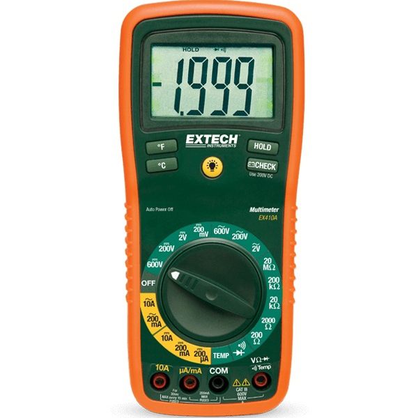 Extech EX410A Multímetro profesional de 8 funciones