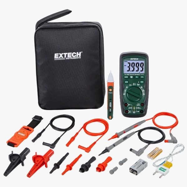 Extech EX505A-K Kit de multímetro industrial para uso intensivo