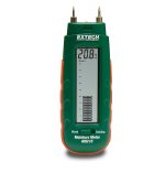 Extech MO210 Medidor de humedad de bolsillo con pantalla digital de LCD dos en uno, y gráfica de barras analógica