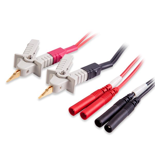 Extech 380465 Juego de cables de prueba de pinza Kelvin