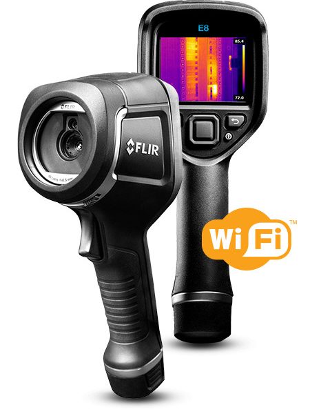 Flir E8-XT Cámara infrarroja con rango de temperatura ampliado