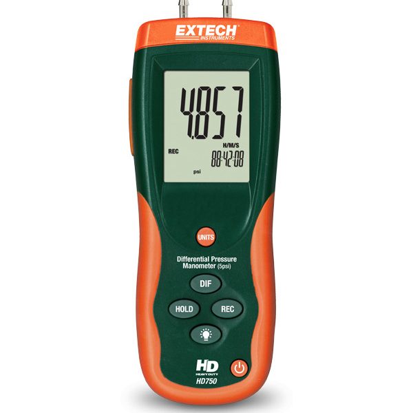 Extech HD755 Manómetro de presión diferencial (0.5 psi)