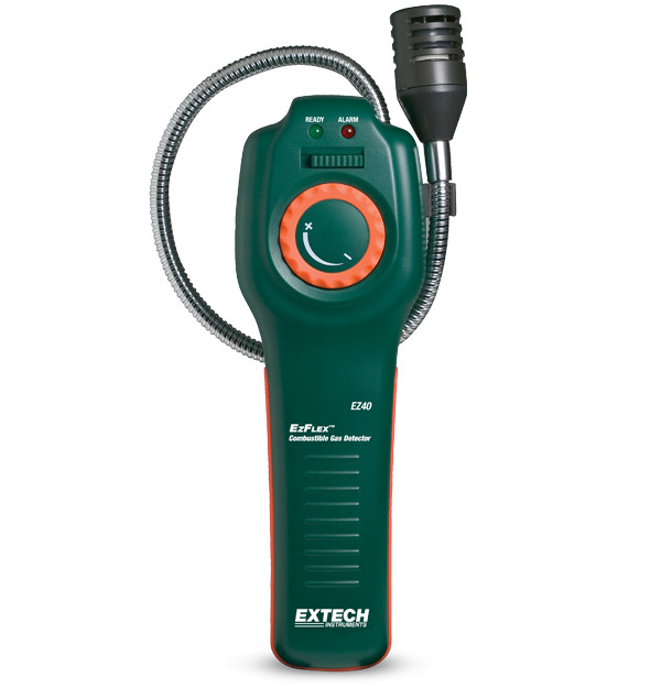 Extech EZ40 EzFlex Combustible Gas Leak Detector With 16" Gooseneck