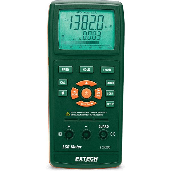 Extech LCR200 Medidor LCR de componente pasivo