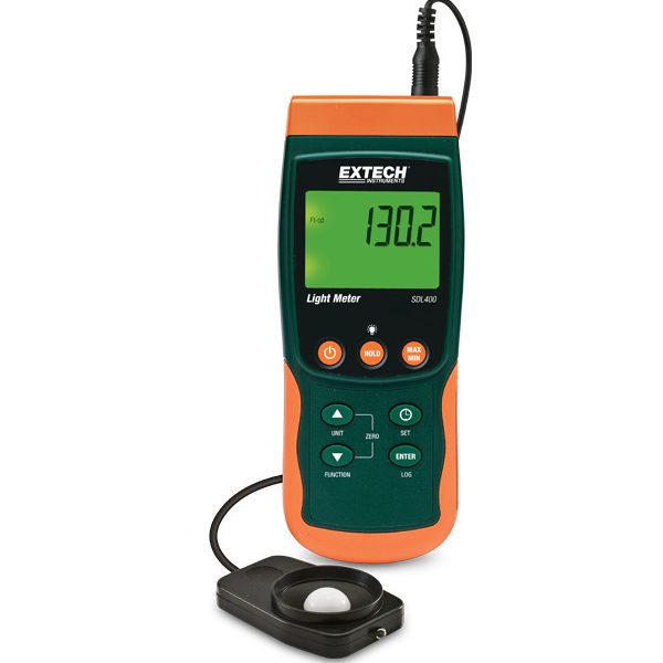 Extech SDL400 Medidor de luz/Registrador de datos