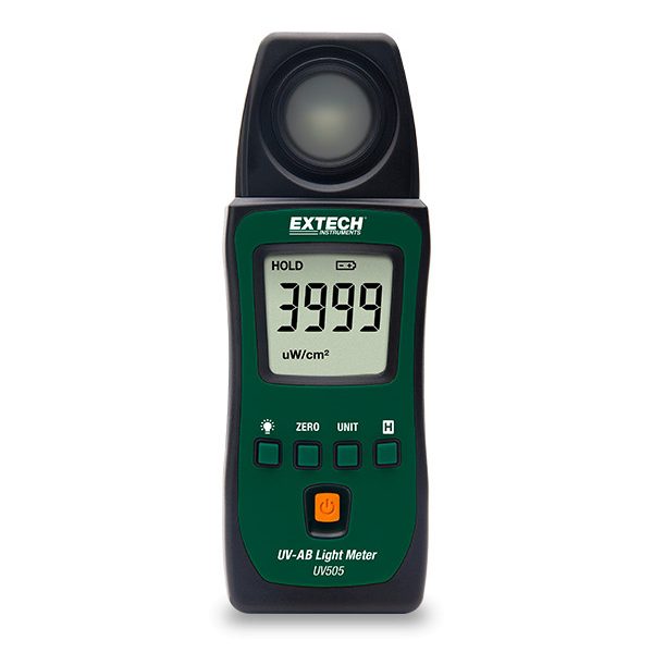 Extech UV505 Medidor de luz ultravioleta UV-AB de bolsillo