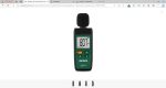 Extech SL250W Medidor de sonido con conectividad a la aplicación ExView®