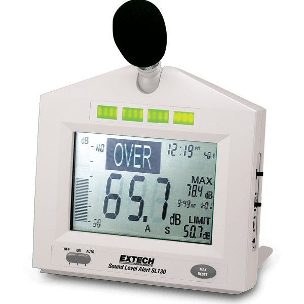 Extech SL130W Alerta de nivel de sonido con alarma