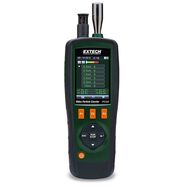 Extech VPC300 Contador de partículas de video con cámara integrada