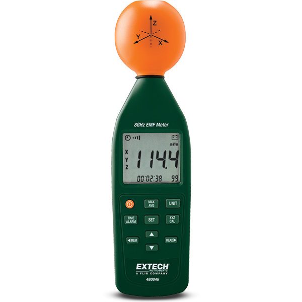 Extech 480846 Medidor de intensidad de campo electromagnético de RF de 8 GHz