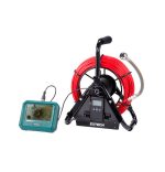 Extech HDV750 Kit de fontanería de videoscopio HDV750 cámara de 28 mm, bobina de fontanería de 30 m y localizador de longitud de