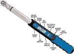CDI 2401CI3 Computorq 3 Electronic Torque Wrench 1/4″ DR 24-240 LbIn / 2.7-27.1 Nm - Image 3