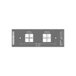 Applied Image SM-3 X&Y Axis Linear Stage Micrometer