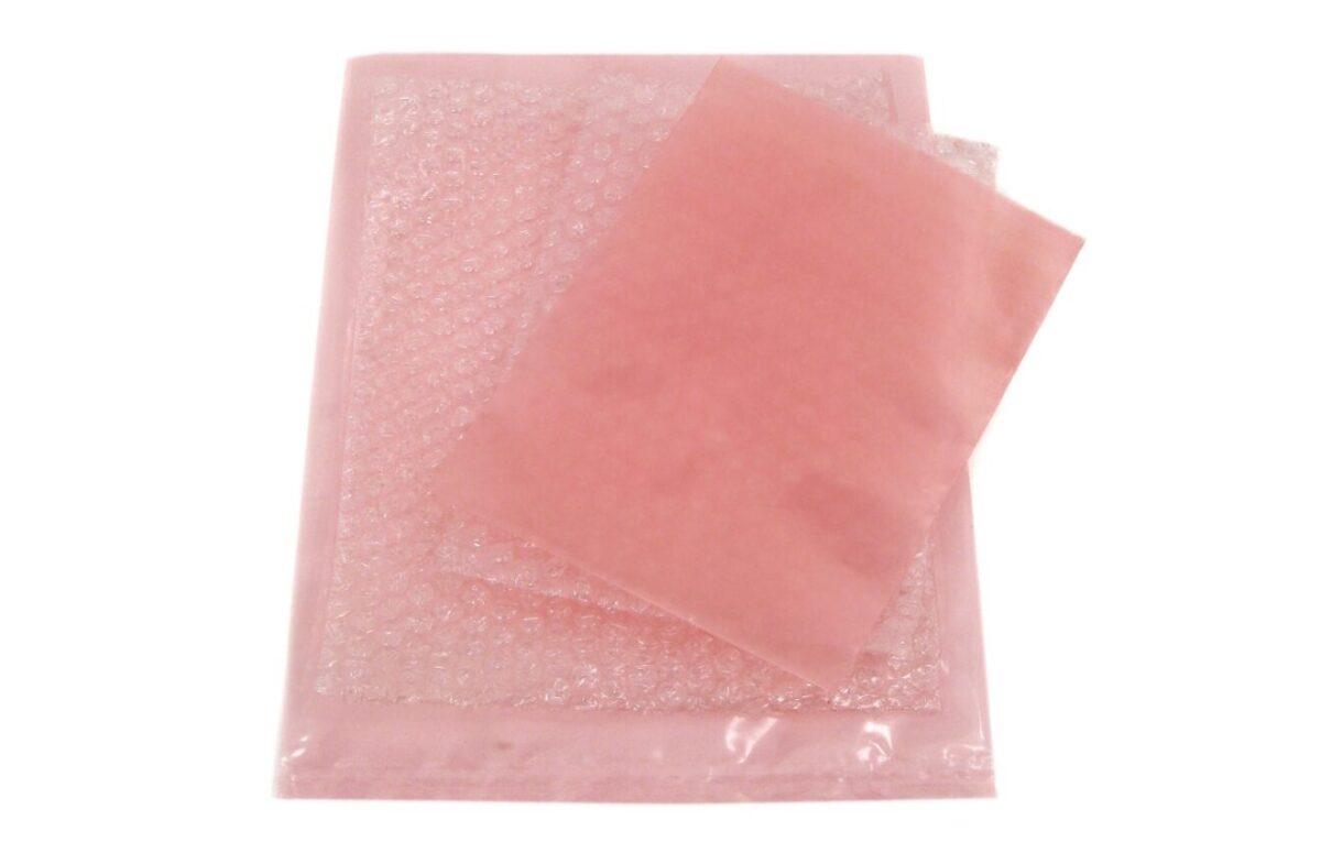 Botron B16058 Bolsa Antiestatica Rosa de 5'' x 8'' Paquete con 1000 - Image 1