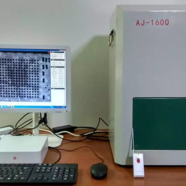 Sistema de Inspección por Rayos X de Escritorio, tubo Toshiba Modelo AJ-1600 con control remoto