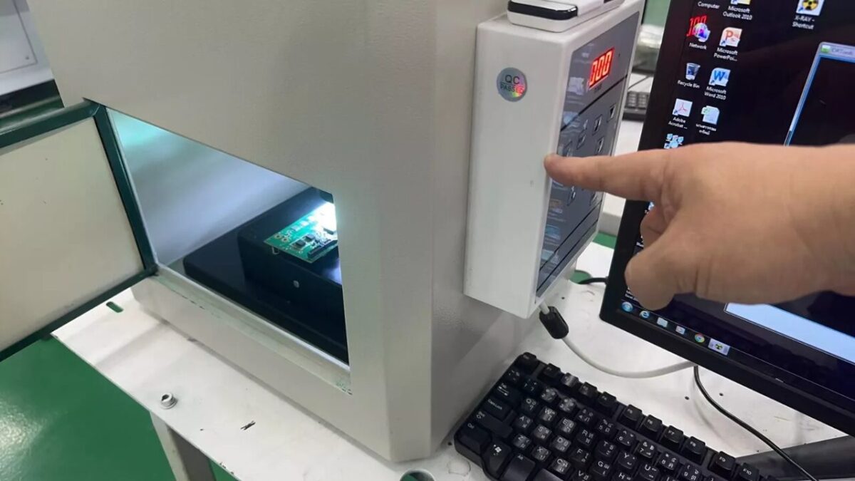 Sistema de Inspección por Rayos X de Escritorio, tubo Toshiba Modelo AJ-1600 con control remoto - Image 5