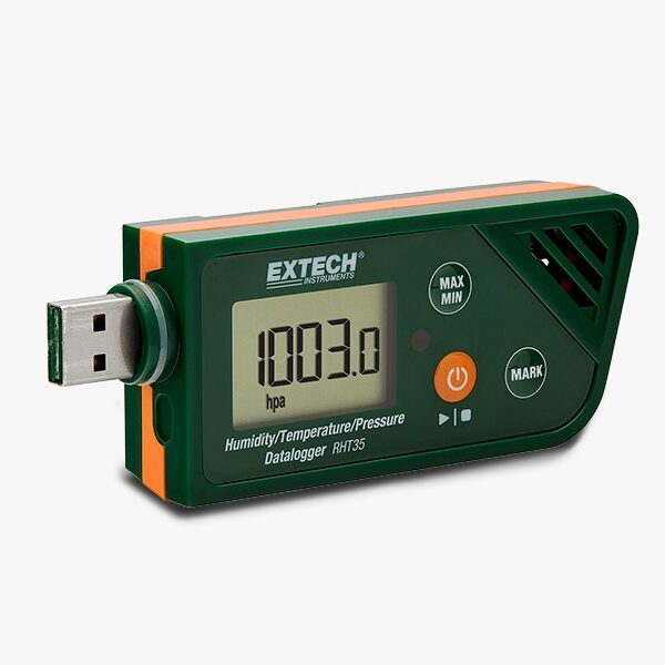 Extech RHT35 Registrador de datos USB de humedad/temperatura/presión barométrica