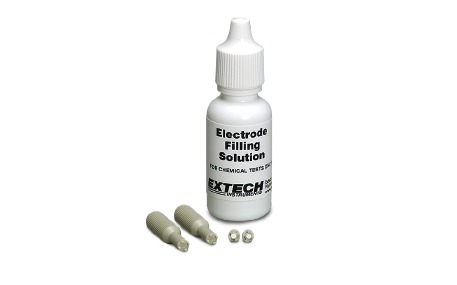 Extech PH113 Kit de solución de llenado para módulo de electrodo de pH recargable ExStik®