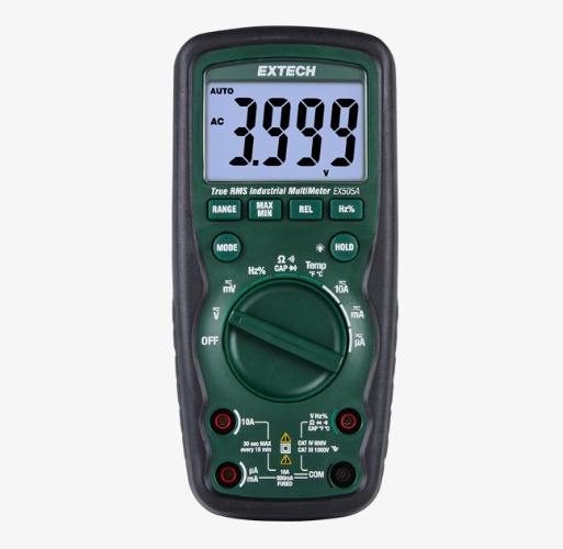 Extech EX505A Multímetro industrial True RMS de alta resistencia