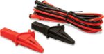 Extech CLT-TL Cables de prueba con pinzas de cocodrilo (juego de 2)