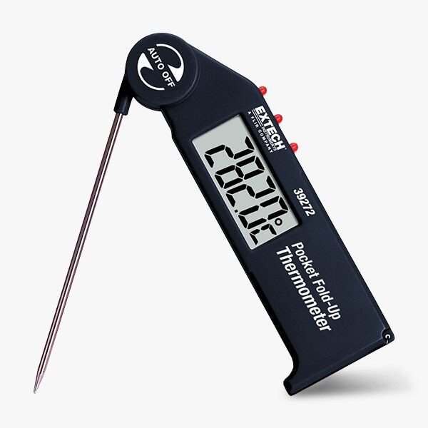 Extech 39272 Termómetro plegable de bolsillo con sonda ajustable